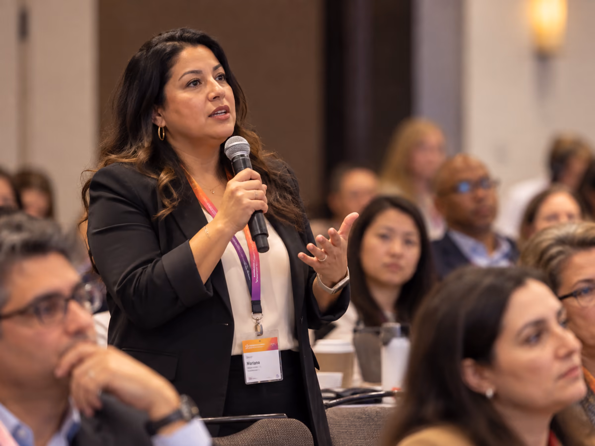 A professional education advisor contributing to an international forum